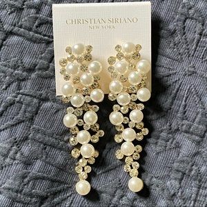 Brand New Christian Siriano New York Statement Earrings